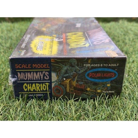 1998 Polar Lights Mummy's Chariot Glow in the Dark Model Kit New Sealed - Picture 5 of 9